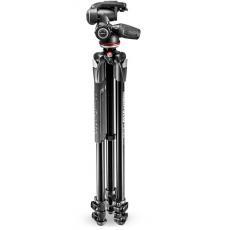 曼富图(Manfrotto) MK190XPRO4-BHQ2 190铝合金四节三脚架球型云台套装(球台MHXPRO-BHQ2)