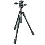 曼富图(Manfrotto) MK190XPRO4-BHQ2 190铝合金四节三脚架球型云台套装(球台MHXPRO-BHQ2)