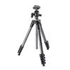 曼富图(Manfrotto) MKCOMPACTADVBH Compact   Advanced高级铝合金三脚架5节球型云台套装(黑色)