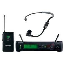 舒尔(Shure) SLX14/SM35 无线头戴耳挂话筒/麦克风/咪头 (黑色单头戴)