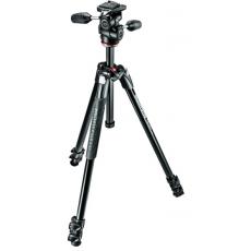 曼富图(Manfrotto) MK290XTA3-2W 290XTRA系列铝合金3节二维云台套装(128RC)