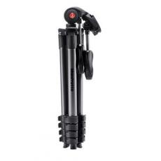 曼富图(Manfrotto) MKCOMPACTADV-BK Compact Advanced高级铝合金三脚架5节三维云台套装(黑色)