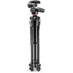 曼富图(Manfrotto) MK290DUA3-3W 290Dual系列铝合金3节三维云台套装(M...