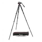 曼富图(Manfrotto) MVK502AQ MVH502AH+MVT535AQ摄像三脚架套装