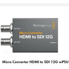 Blackmagic Micro Converter HDMI to SDI 12G Wpsu