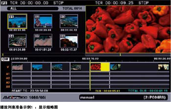 新式GUI更加便于播放表编辑改进的录制、播放和编辑功能